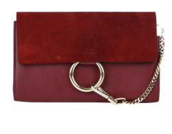 Mini Faye Bag, Leather, Red, 03169965 DB, 2*